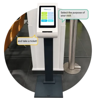 KEOe EN ticket dispenser