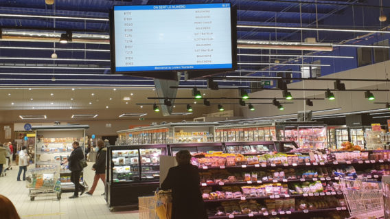 leclerc tourlaville ecran liste