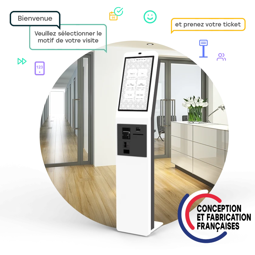 stela borne interactive tactile