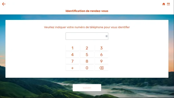 4 Ecran RDV saisie numero tel FR