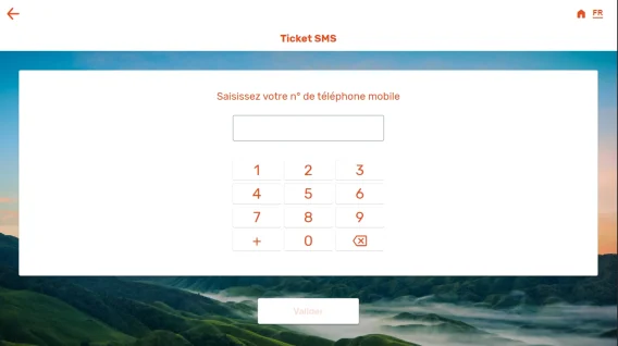 9 Ecran ticket SMS FR