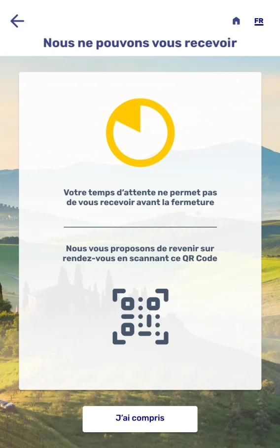 Attente estimee pas de reception Keo