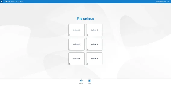 Multi reception bouton selection FR