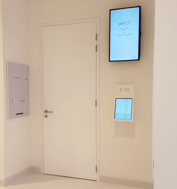 tgi paris affichage ecran borne