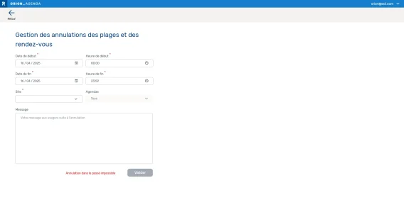 Annulation RSV masse