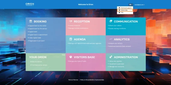 Aide en ligne acces EN