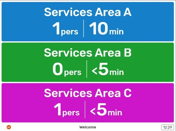 Dsiplay waiting without communication EN