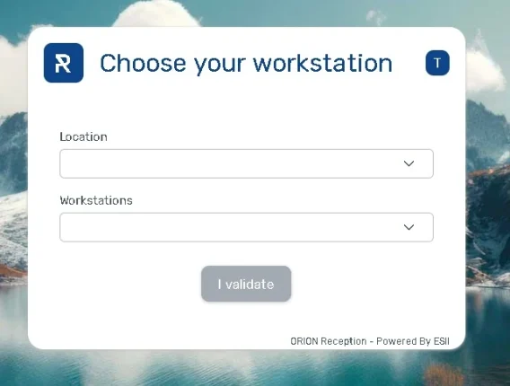 Workstation selection