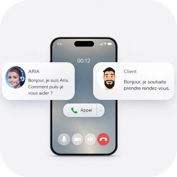 Aria appel IA