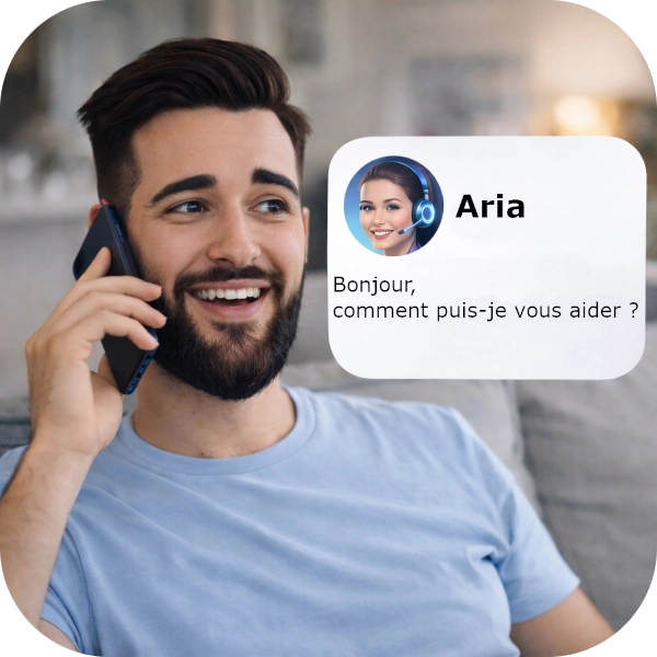 Aria experience utilisateur carre