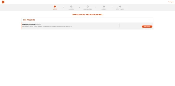 Evenement sans inscription 1