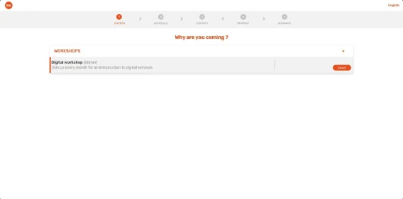 Evenement sans inscription 1 EN