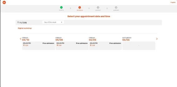 Evenement sans inscription 2 EN
